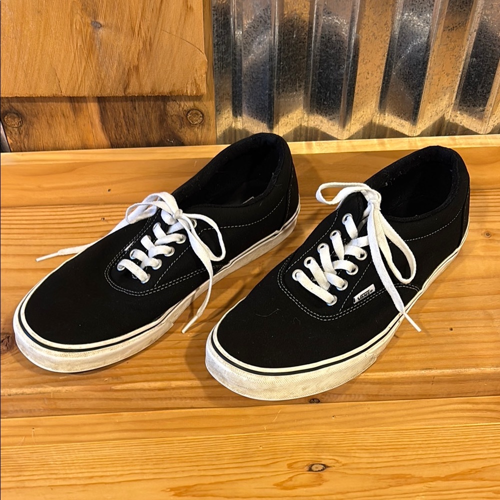 Classic Black Vans Sneakers